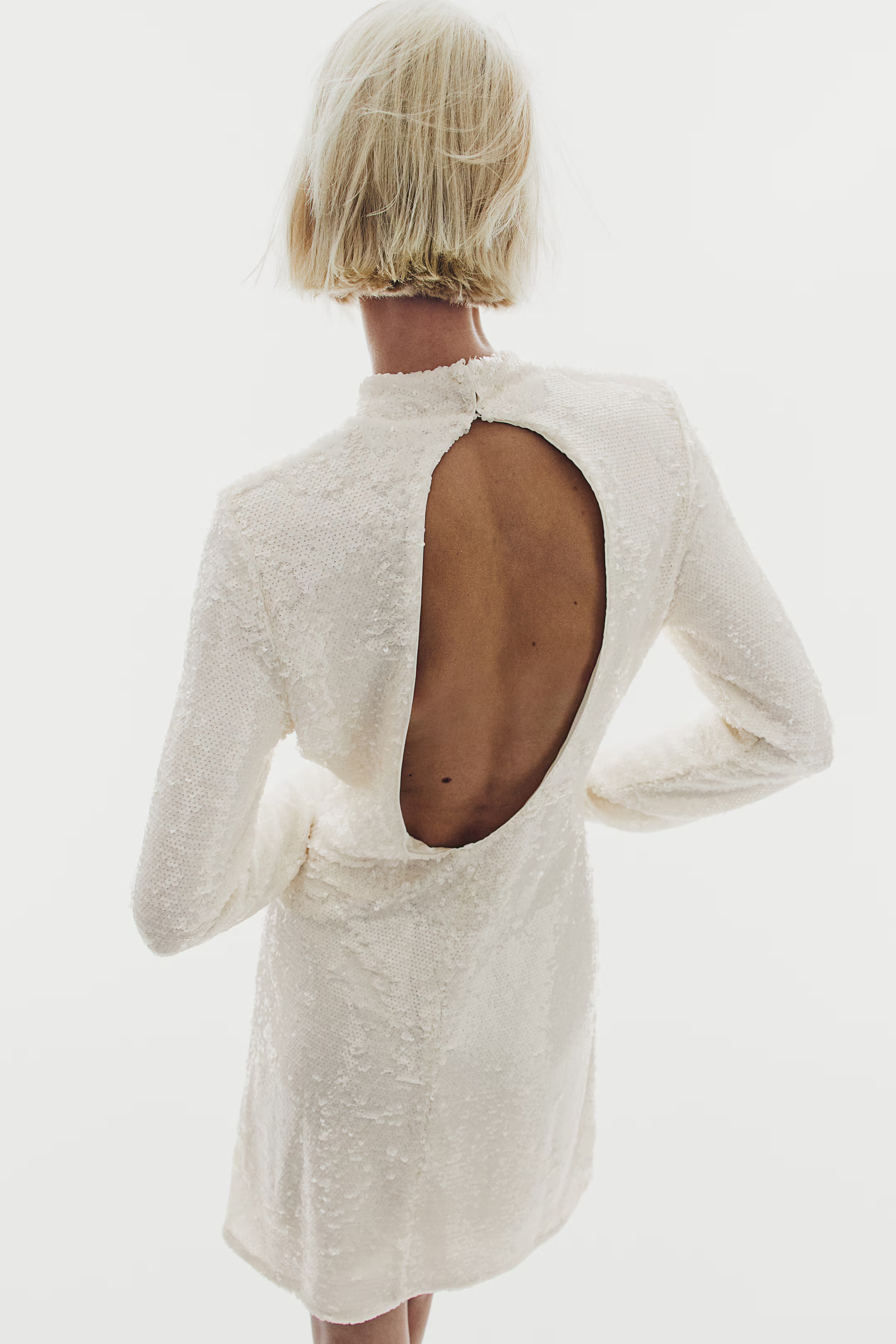 Sequined turtleneck dress | H&M (US + CA)