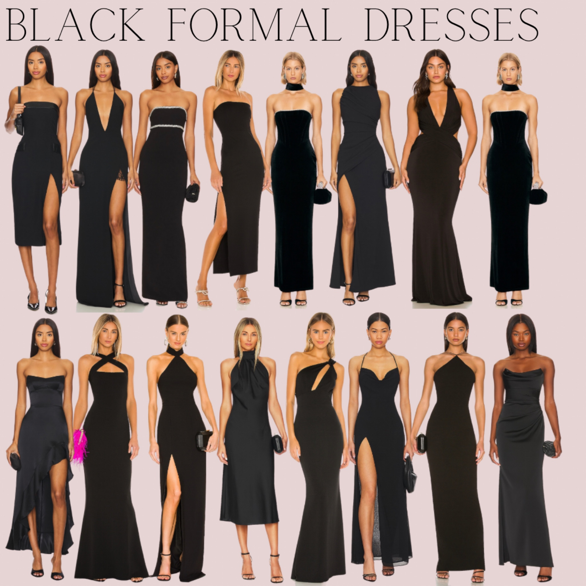 Happy formal season!! As sorority and fraternity formals come up, here’s some black dresses that would be perfect!! 

#LTKStyleTip #LTKSeasonal #LTKNYFW