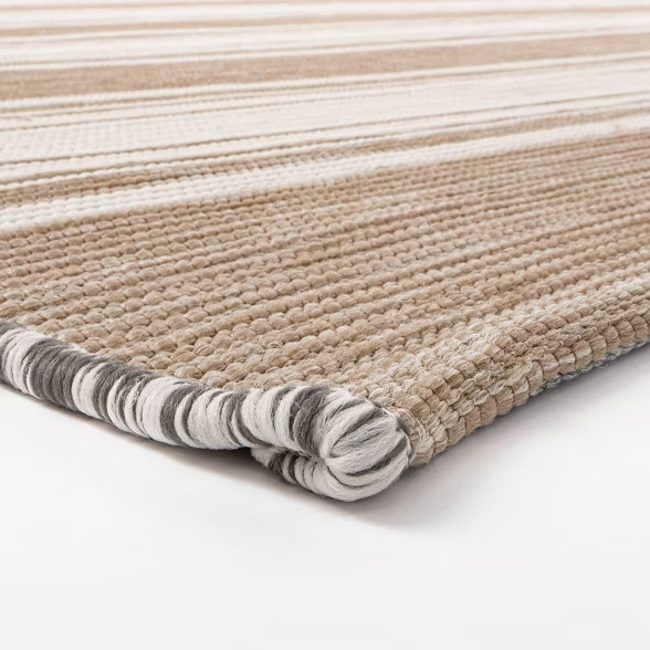 Outdoor Rug Reversible Stripe Tonal - Threshold™ Designed with Studio McGee | Target