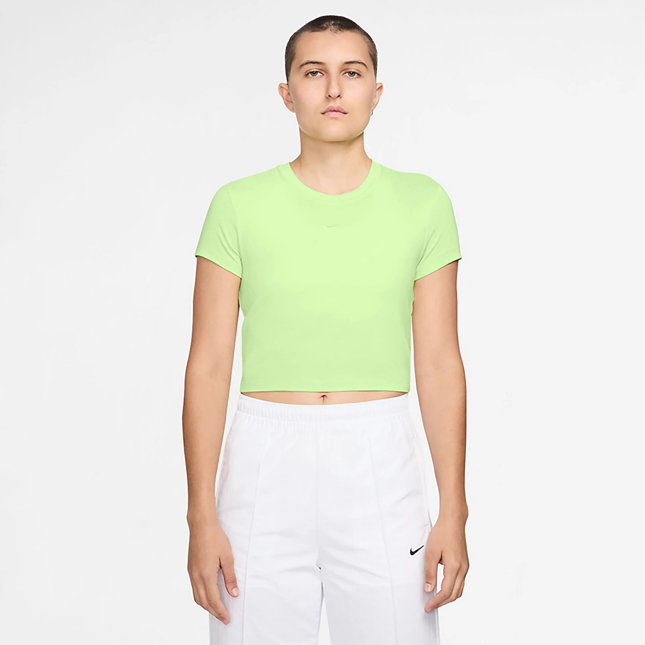 Nike Women's Sportswear Chill Knit Cropped T-shirt | Academy Sports + Outdoors