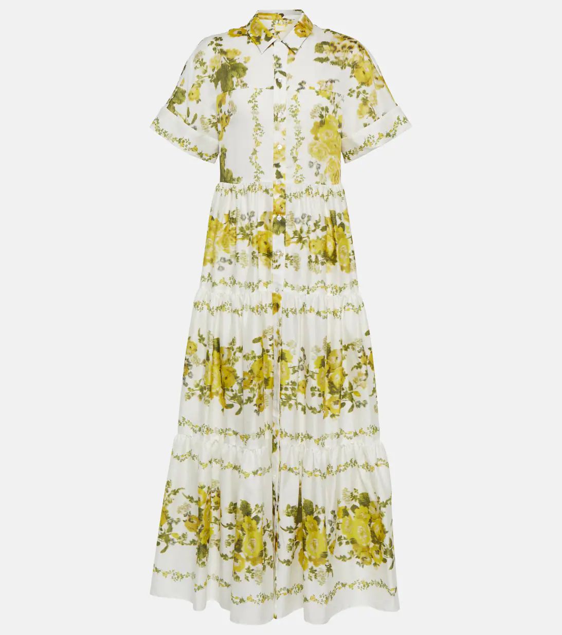ErdemHelena floral cotton poplin maxi dress | Mytheresa (US/CA)