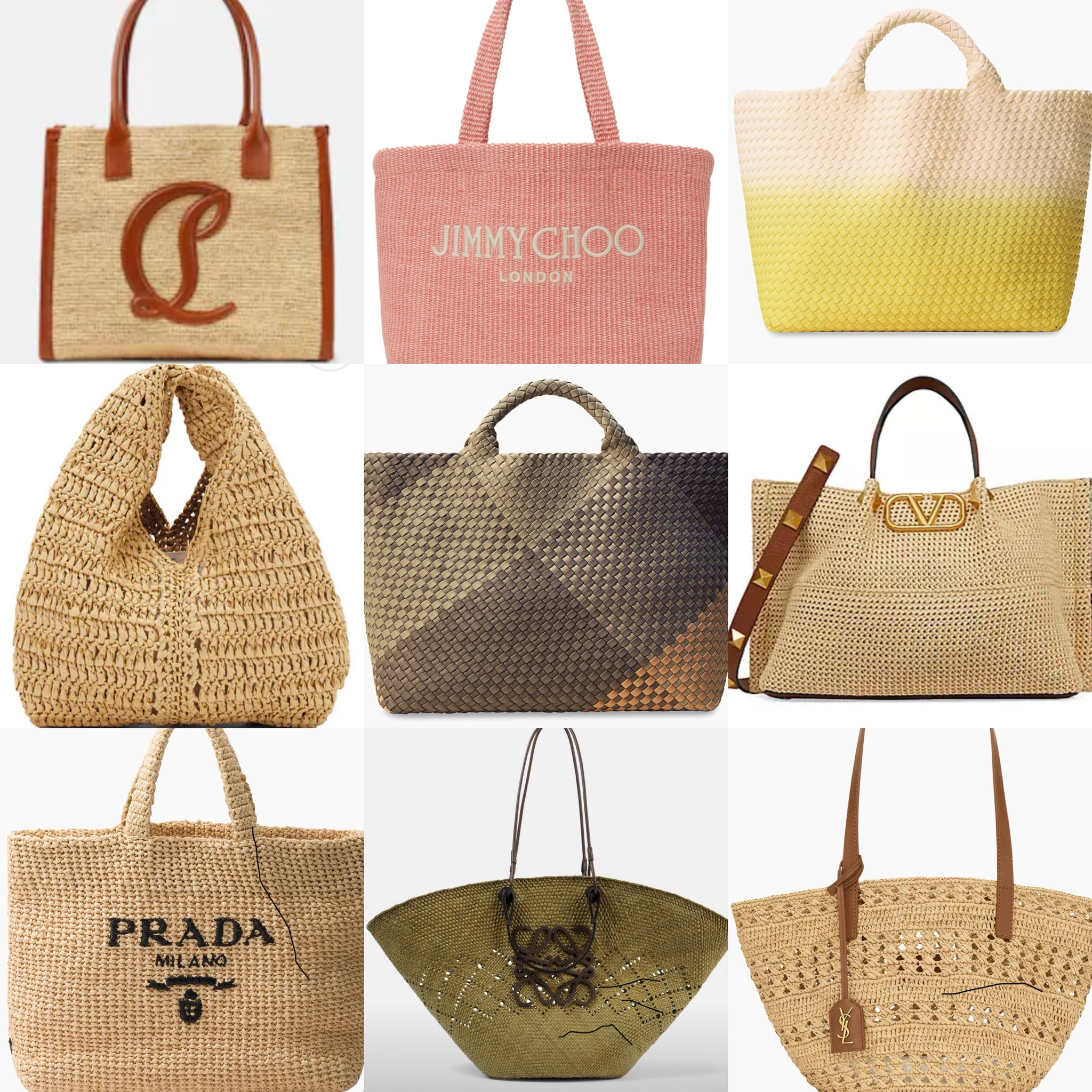 Are you ready to start your summer state of mind? It’s winter where I live! Let's escape the winter and pick a tropical getaway. A great beach bag is the perfect starting point. I'm excited to share a wide range of options with you. Where will your next adventure take you?