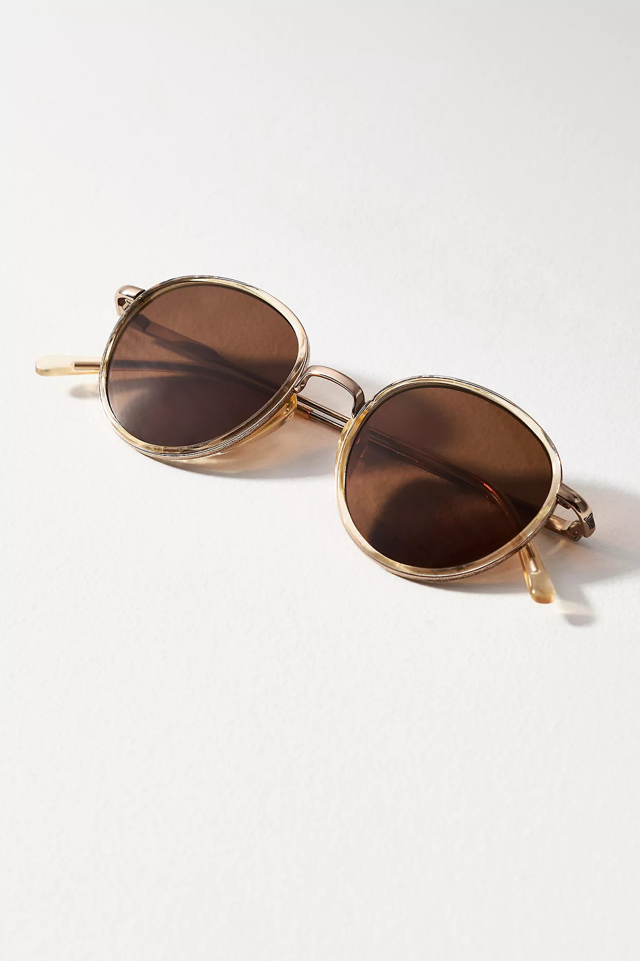 Sunski Baia Round Polarized Sunglasses | Anthropologie (US)