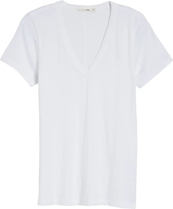 The Vee Slub Cotton T-Shirt | Nordstrom
