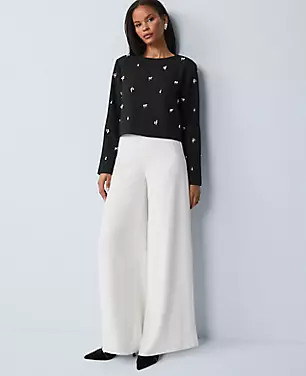 The Petite Statement Palazzo Pant | Ann Taylor