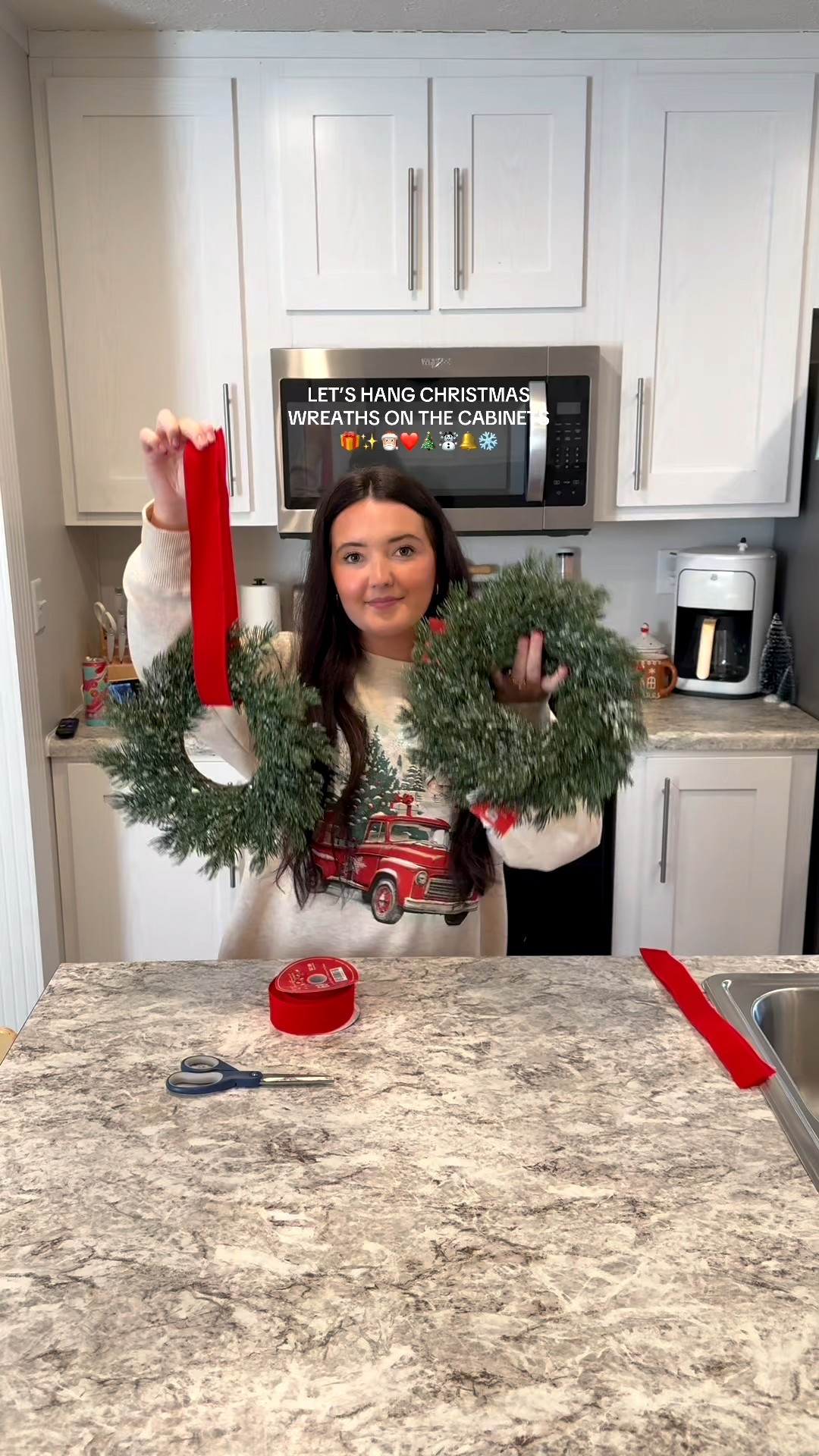 These wreaths added the perfect touch to the kitchen!❤️🎄

#LTKSeasonal #LTKHome #LTKHoliday