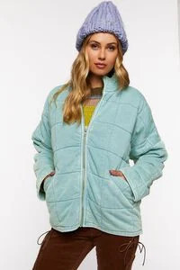 Quilted Zip-Up Jacket | Forever 21 (US)