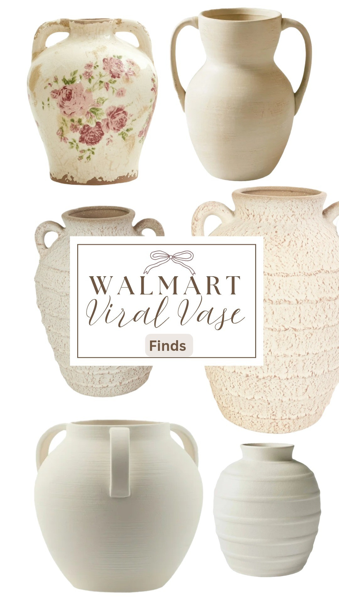 Walmart’s Viral Vase Finds ✨You won’t believe these gorgeous vases are from Walmart! 🌿 Whether you’re updating your living room or just adding a little extra flair to your space, these vases are the perfect touch. I’m in love with how they instantly elevate my decor. 💛Don’t miss out—these are trending and selling fast! Tap the link to grab yours before they’re gone. 🛒#WalmartFinds #HomeDecor #VaseGoals #LTKHome #TrendingDecor #ViralVases #LTK

#LTKMostLoved #LTKHome #LTKFindsUnder50