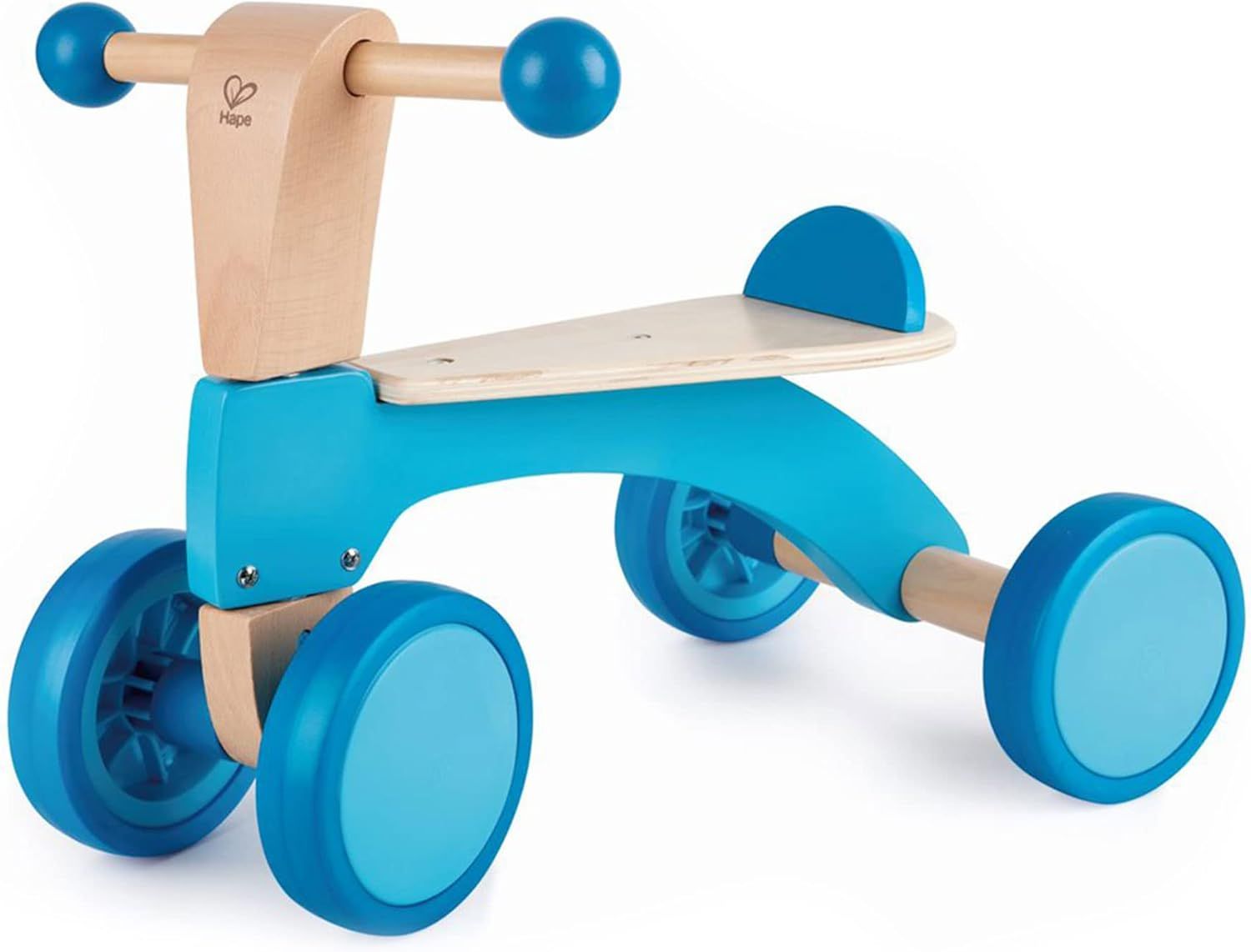Hape Scoot Around Toddlers Babies Kids Ride On Wooden Push Balance Bike Scooter Toy Indoor Outdoo... | Amazon (US)