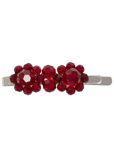 Mini Flower crystal-embellished hair clip | Harvey Nichols