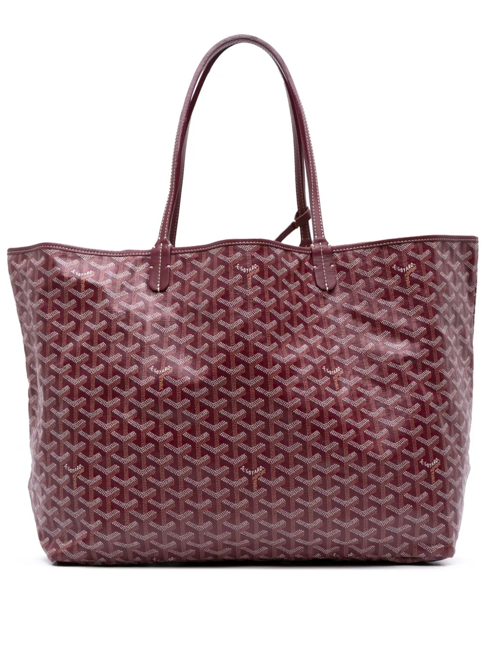 Goyard Pre-Owned 2012 Goyardine Saint Louis PM Tote Bag | Red | FARFETCH | Farfetch Global