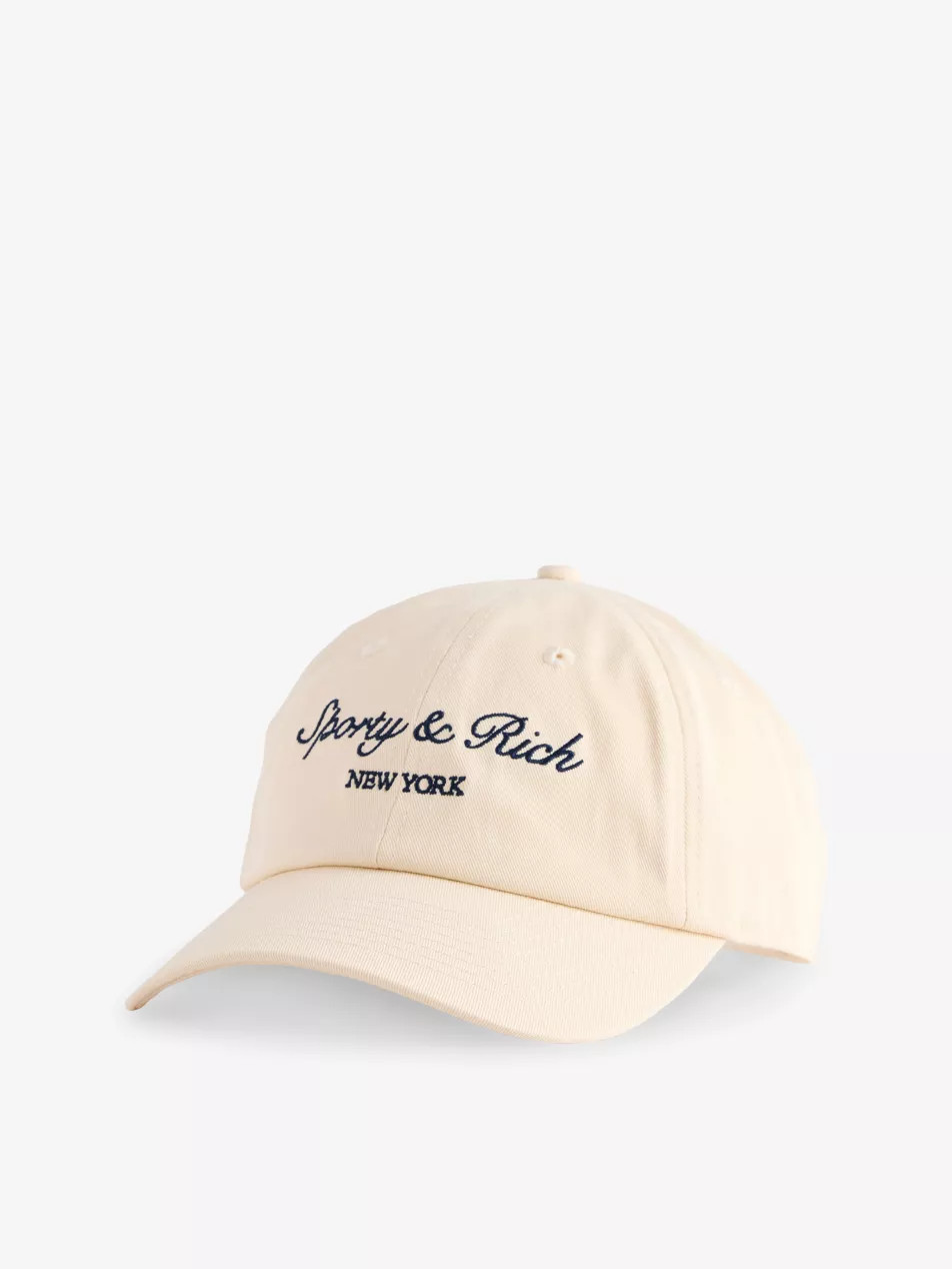 Riding Syracuse Embroidered-Logo Cotton-Twill Cap | Selfridges