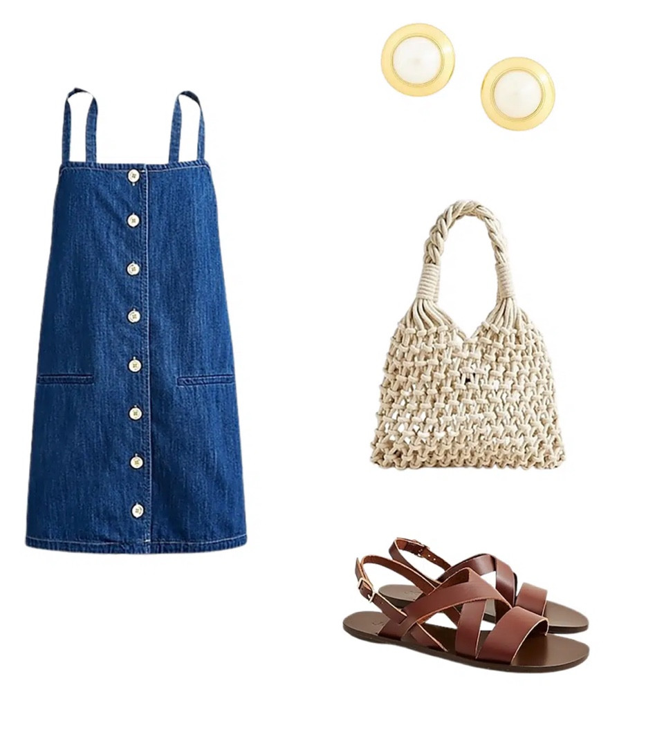 Denim Dress Outfit

Denim is everywhere this summer, and it goes beyond the traditional pair of shorts or jeans. Denim dresses are classic and never go out of style (in my opinion), making them something that’s good to invest in for your wardrobe. I love the button details on this one in particular. To finish the look, pair with stud earrings, a summery crochet bag, and classic brown leather sandals.

#LTKStyleTip #LTKSeasonal #LTKSummerSales