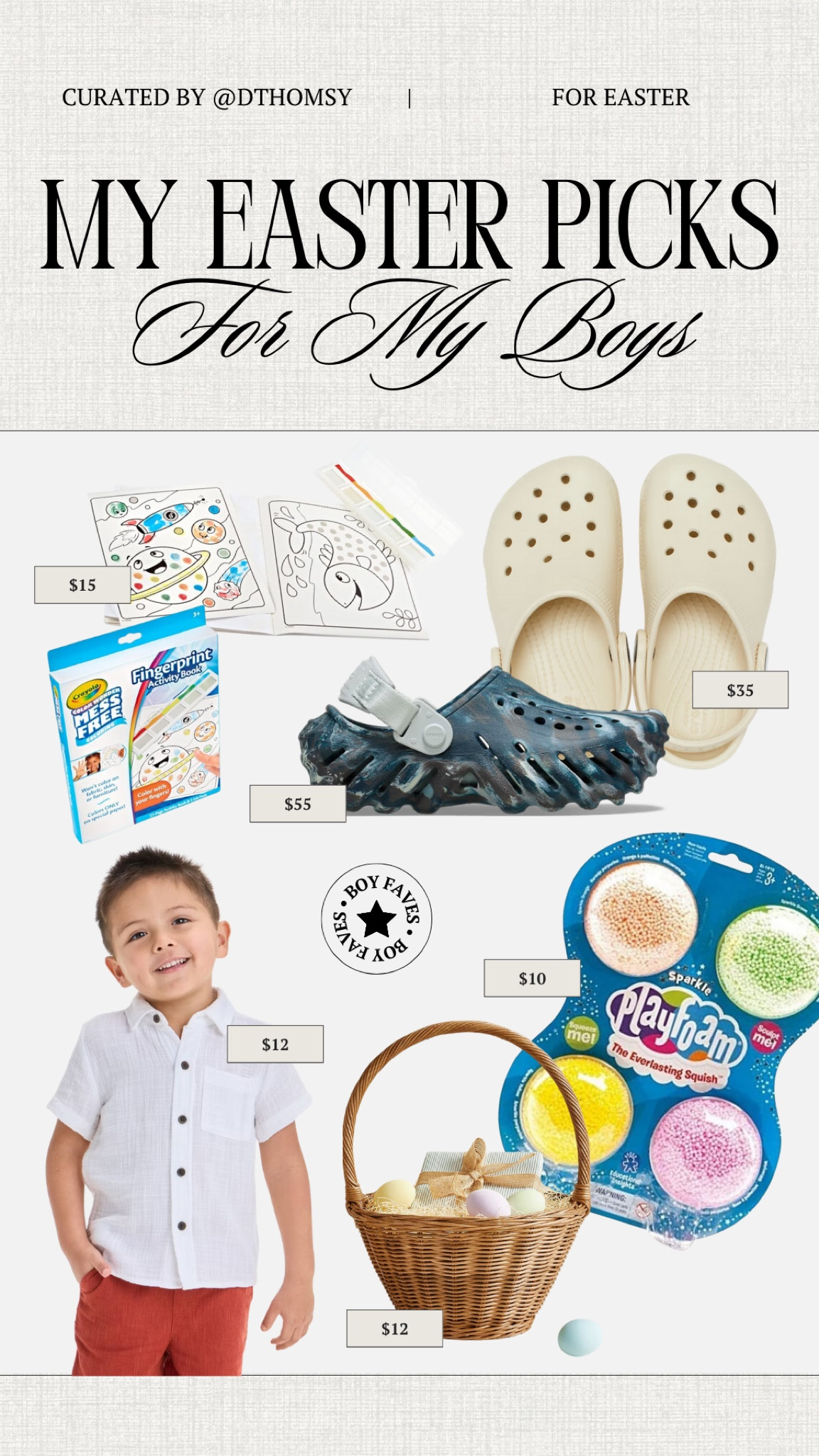 gift guide (for easter - for boys)

#LTKSeasonal #LTKKids #LTKFindsUnder50