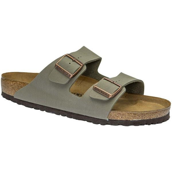 Women's BIRKENSTOCK Birko-Flor Arizona Slide Sandals 35 Stone | Scheels Sports