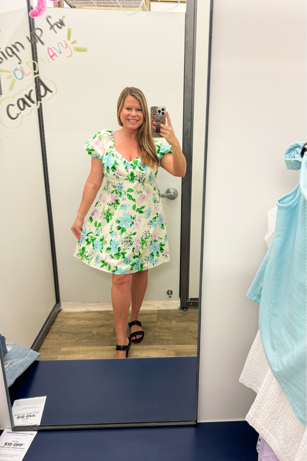 Spring Outfit | Summer Outfit 
V-Neck Swing Dress with Flutter Sleeves + Smocked Backing  

#LTKfindsunder50 #LTKSeasonal #LTKstyletip