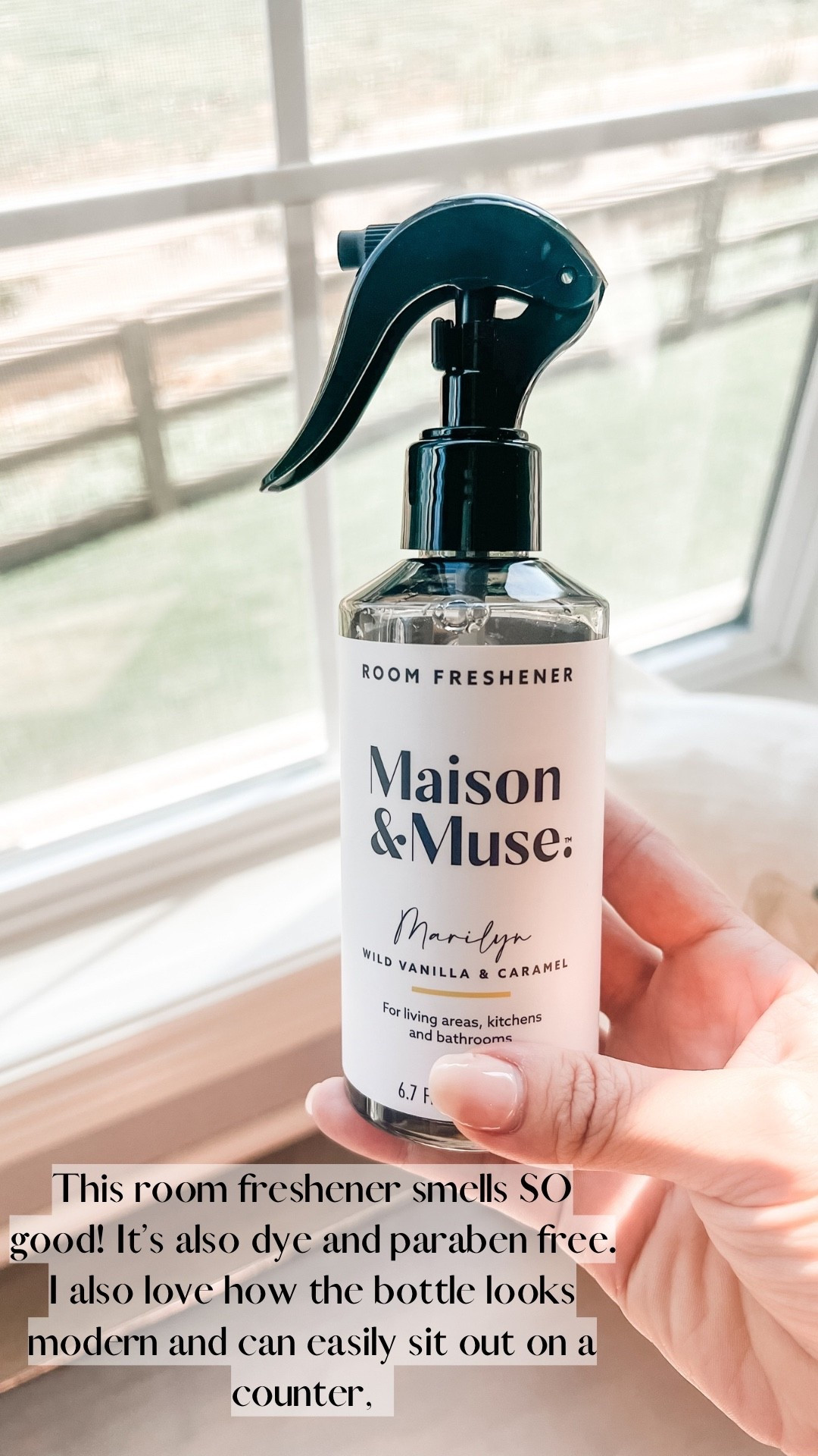Air freshener that smells amazing and is toxin free! Found this scent at target and it smells so good. 

Target find, Maison & Muse, room freshener

#LTKHome #LTKFindsUnder50