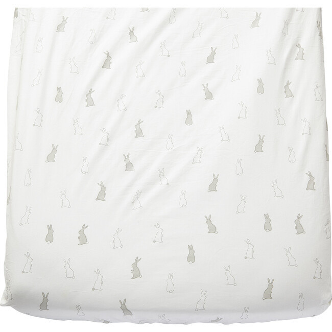 Bunny Hop Organic Crib Sheet | Maisonette