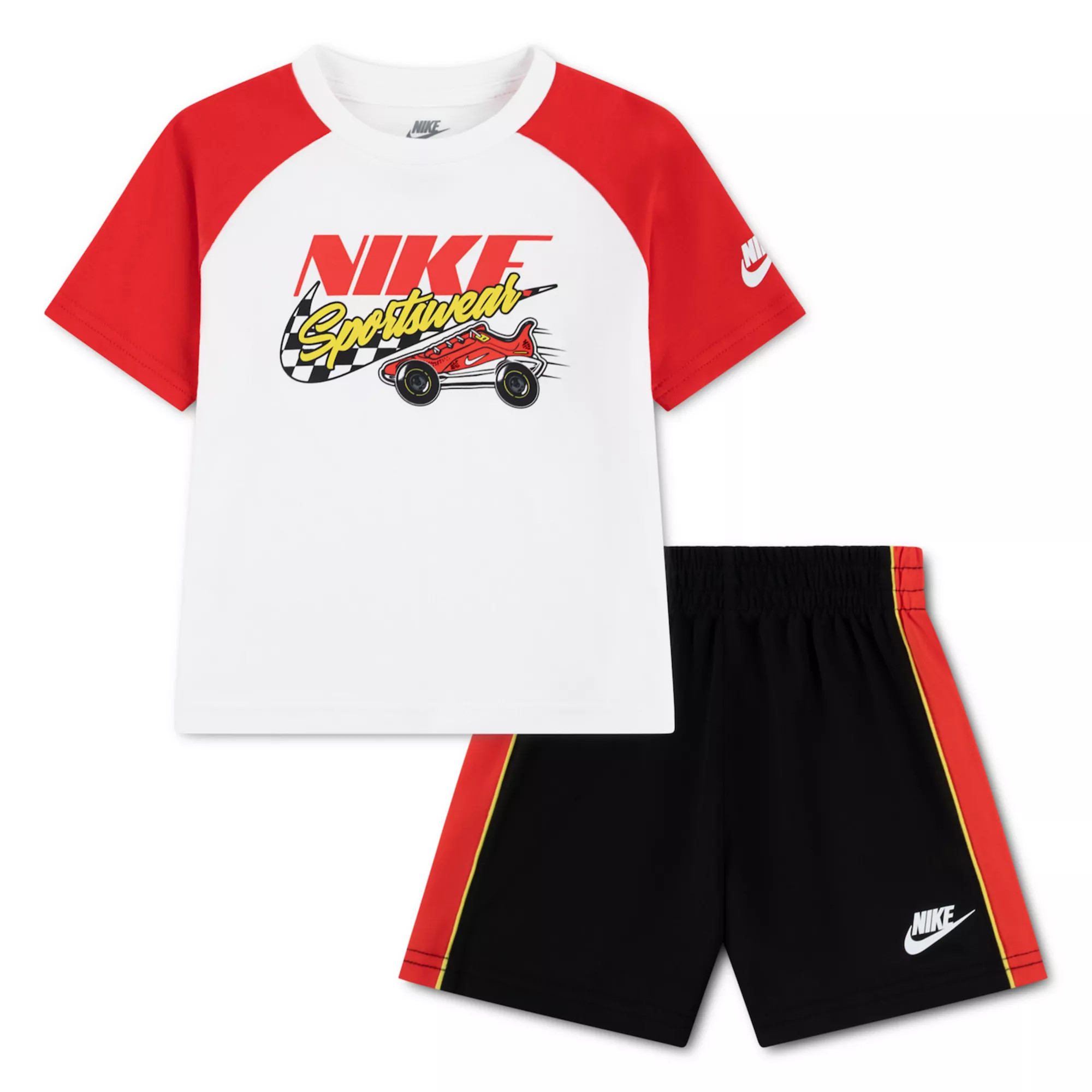 Baby & Toddler Boys Nike Sportswear Short Sleeve T-Shirt & Shorts 2-Piece Set | Kohl's