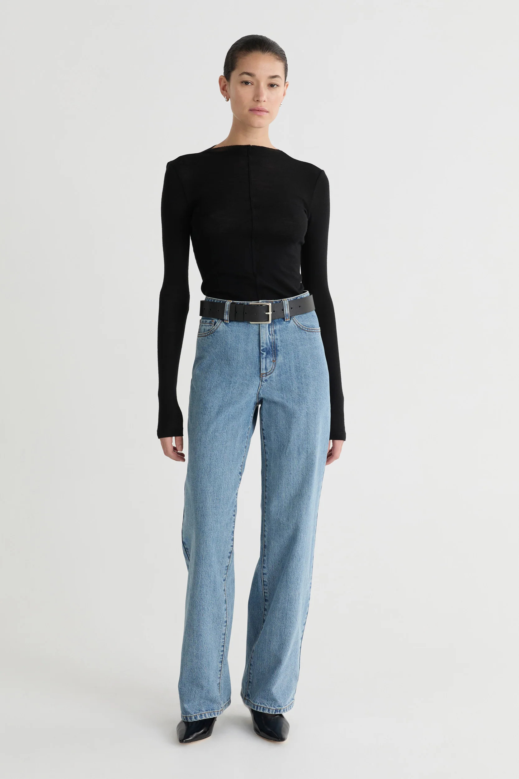The Ingrid Denim Trousers | Friends with Frank (US & AU/NZ)