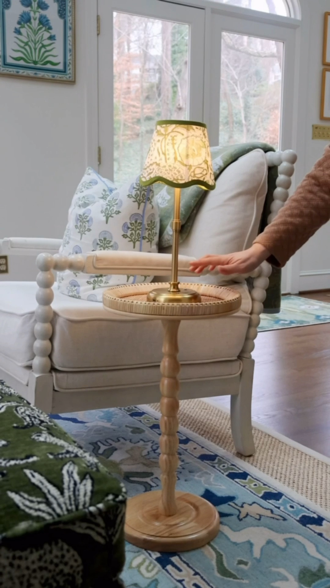 This under $50 drink table from Amazon is easy to put together and move around the house. Perfect for a lamp or a drink  

#LTKselfcare #LTKHome #LTKSeasonal