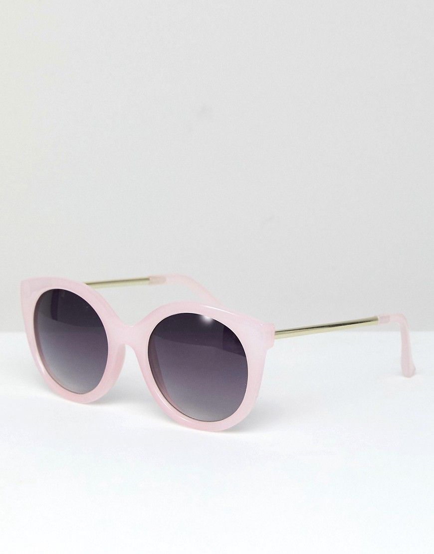 Jeepers Peepers cat eye sunglasses in pink - Pink | ASOS US