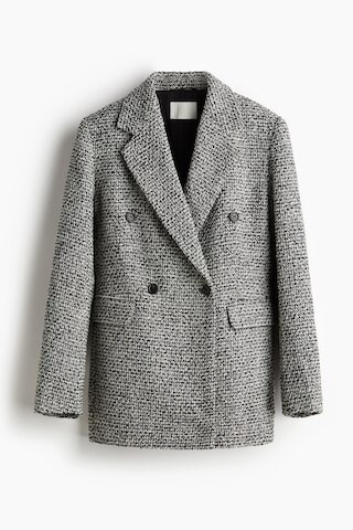 H & M - Double-Breasted Blazer - Black | H&M (US + CA)
