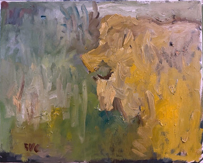 Lion Animal African Landscape Cubism Oil Painting On Canvas 16”x20” Original Sig | eBay US