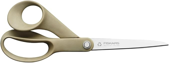 Fiskars ReNew Recycled Fabric Scissors - 8" Craft Scissors for Fabric Cutting with Precision Grou... | Amazon (US)