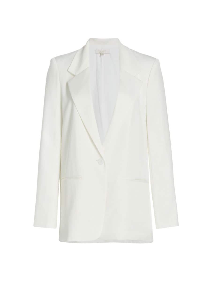 Benny Textured One-Button Blazer | Saks Fifth Avenue