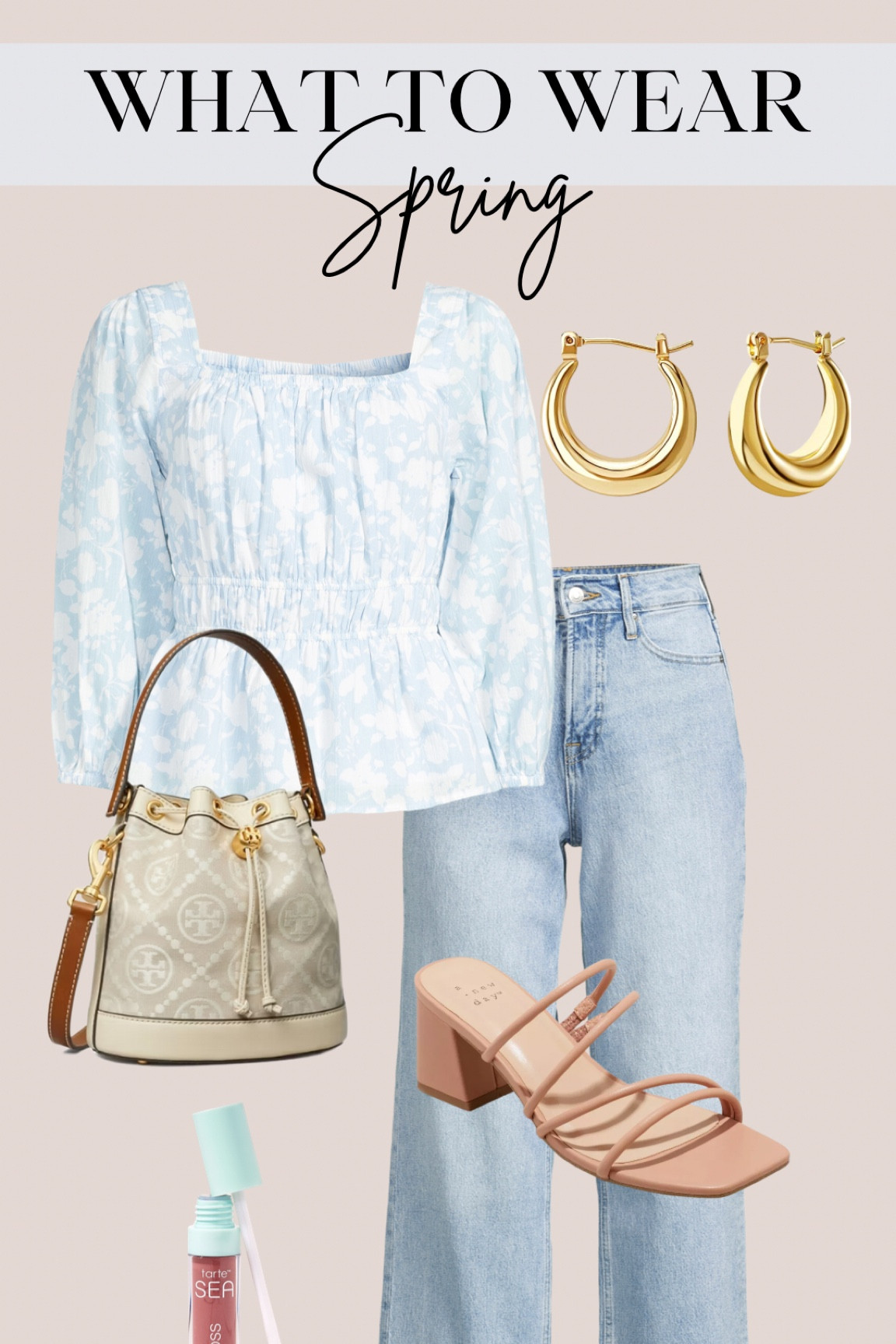 What to wear for Spring

Blouse - floral top - wide leg jean - mom jean - Tory Burch - bucket bag - gold hoops - Tarte - lipgloss 

#LTKunder100 #LTKstyletip #LTKunder50