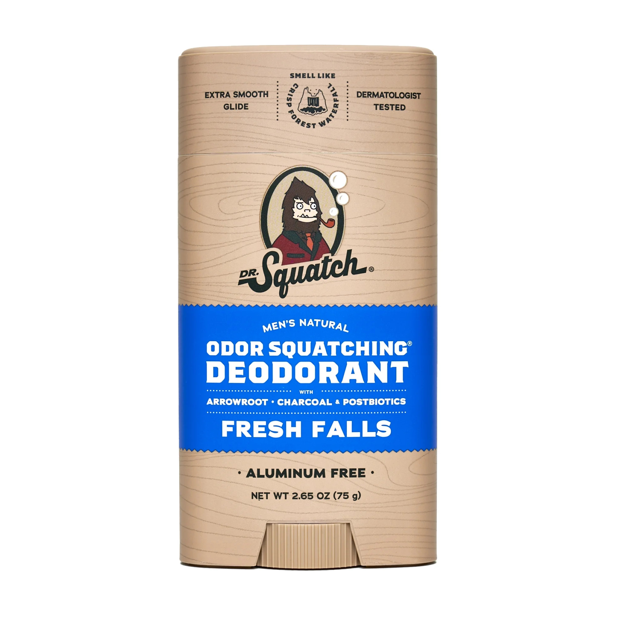 Dr. Squatch Fresh Falls Natural Deodorant for Men, 2.65 oz | Walmart (US)