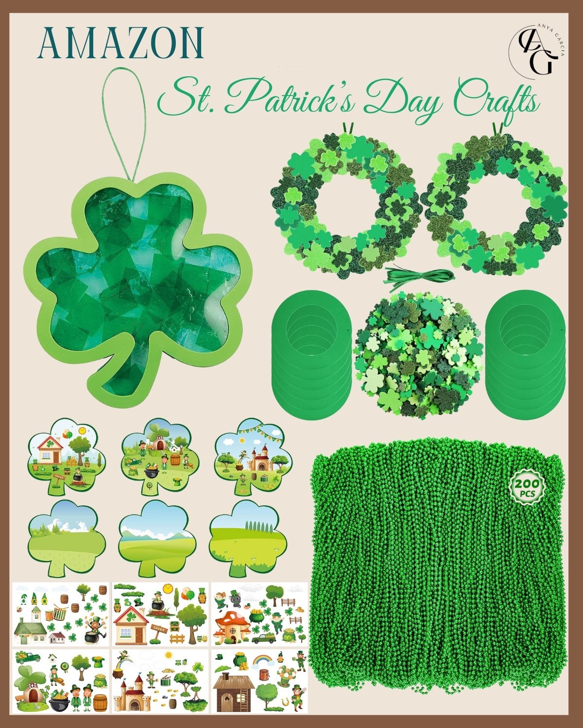 Amazon ~ St. Patrick’s Day Crafts 

#LTKSeasonal #LTKHome #LTKKids