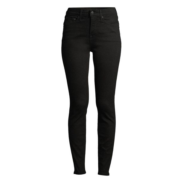 Free Assembly Women's High Rise Skinny Jeans - Walmart.com | Walmart (US)