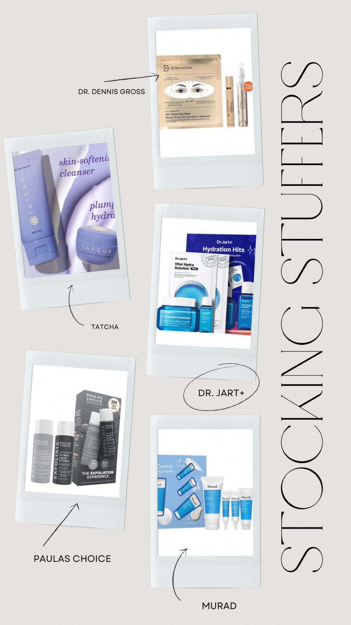 Skincare stocking stuffers 

#LTKBeauty #LTKGiftGuide #LTKHoliday