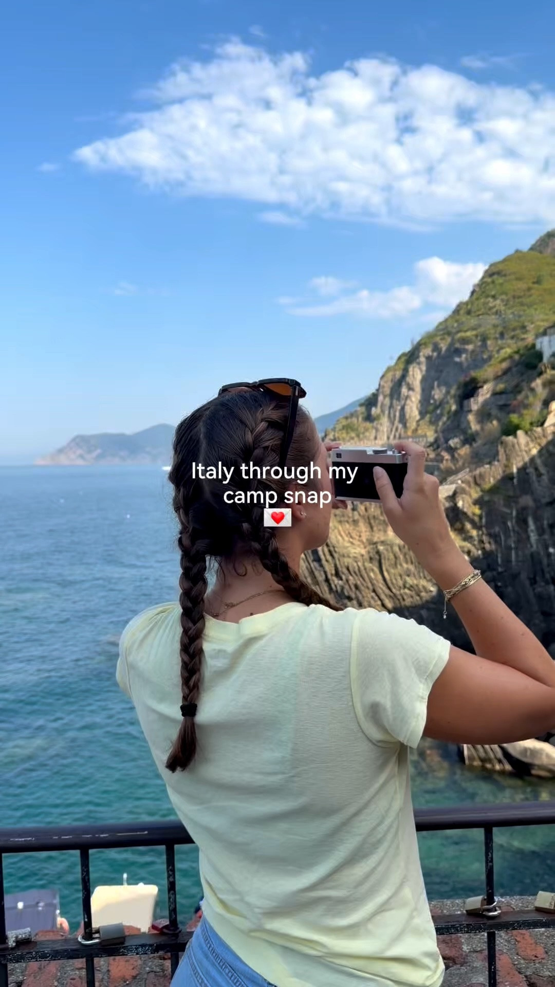 My @Camp Snap comes with me EVERYWHERE, especially to Italy 🤭 #campsnap #photography #travelphotography #Italy
