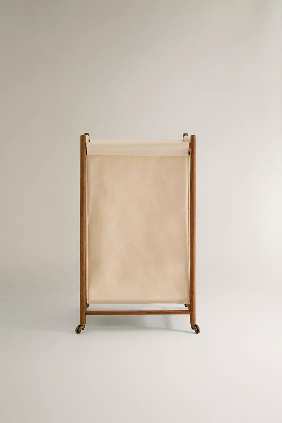 LAUNDRY BASKET WITH LID | Zara US