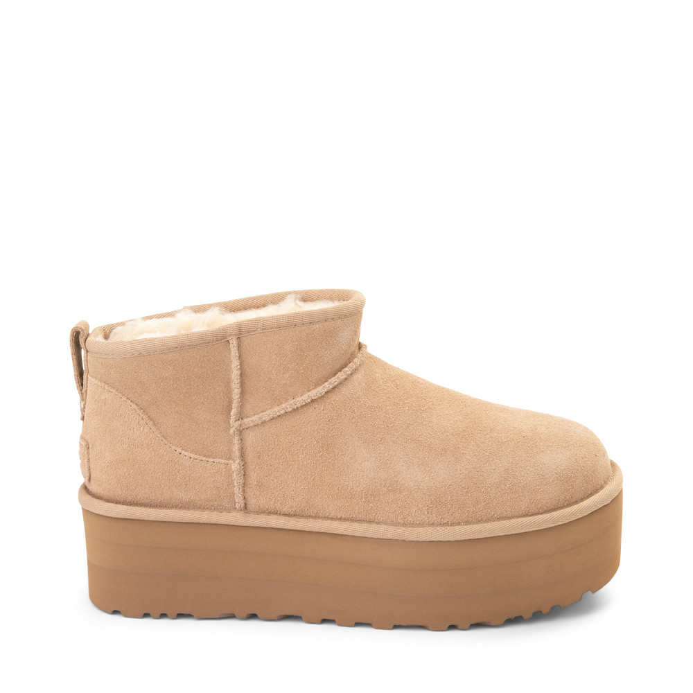 Womens UGG® Classic Ultra Mini Platform Boot - Sand | Journeys