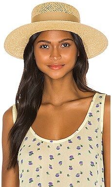 Brixton Dara Hat in Tan from Revolve.com | Revolve Clothing (Global)