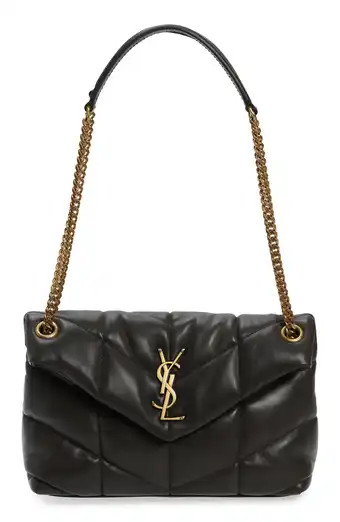 Saint Laurent Jamie Quilted Jersey Shoulder Bag | Nordstrom | Nordstrom