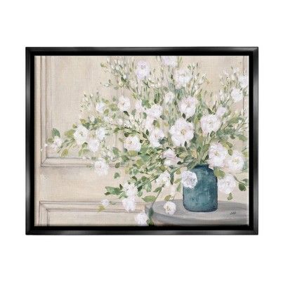 Stupell Industries Geranium Tabletop Country Still Life Painting Blooming Flowers | Target