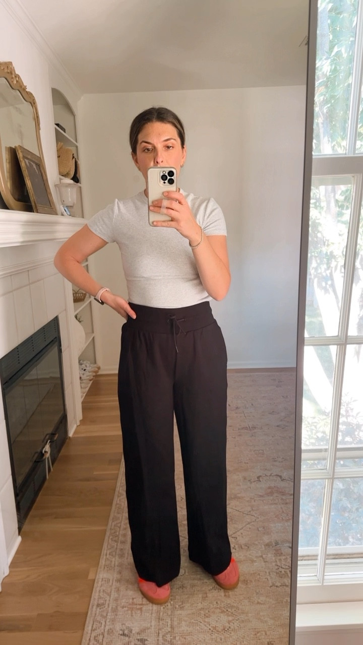 Old navy wide leg sweatpants. Wearing a medium! 

Look for less. Dupe. Sale alert  Adidas gazelle. Activewear. Loungewear. Athleisure. Nordstrom sale. Mom outfit. Casual chic. Everyday outfit. Weekend outfit. School drop off  

#liketkit #LTKFindsUnder100 #LTKActive #LTKMidsize
@shop.ltk
https://liketk.it/4PckJ

#LTKMidsize #LTKFallSale #LTKActive
