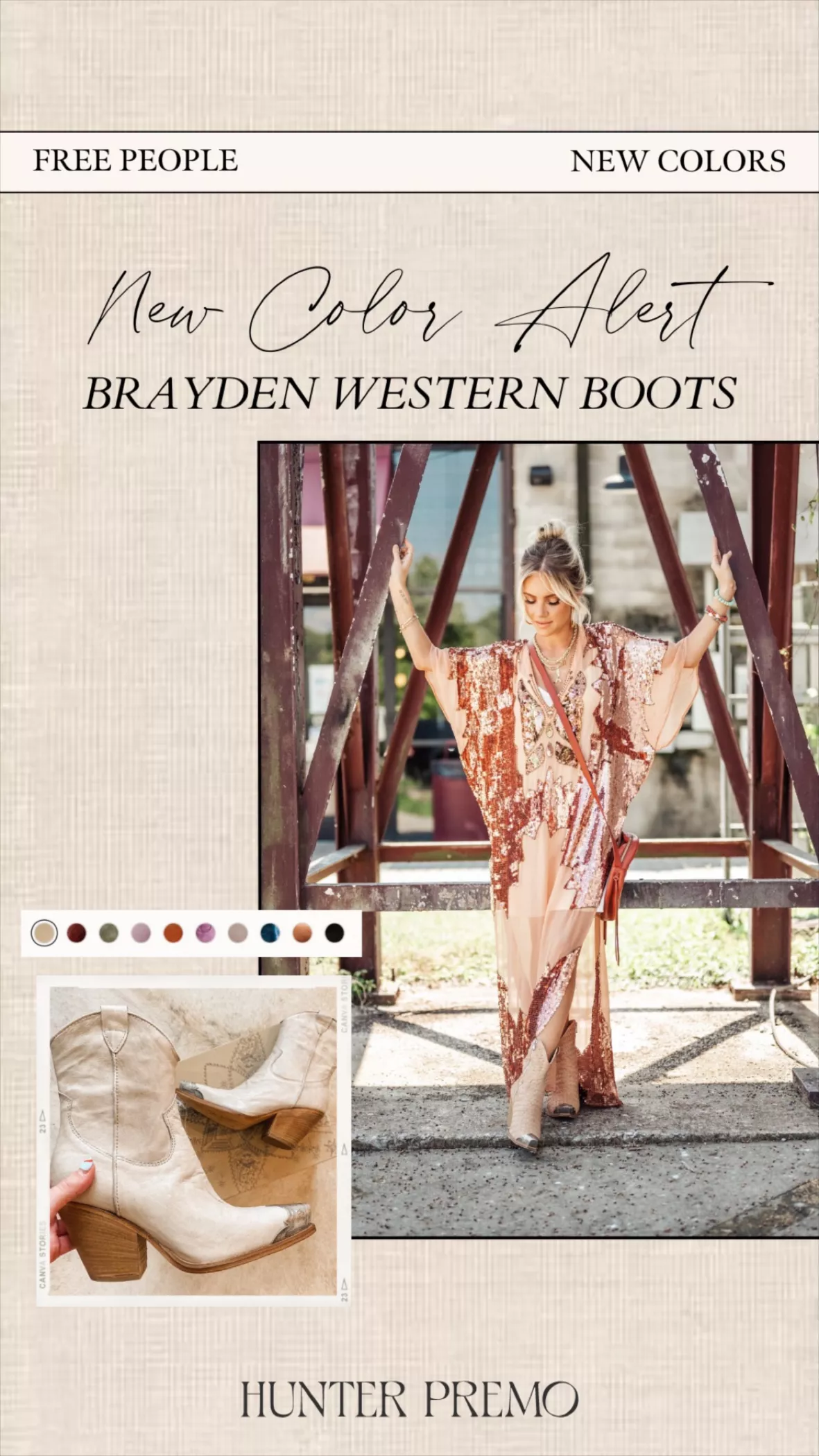 Free People Brayden Western Boots