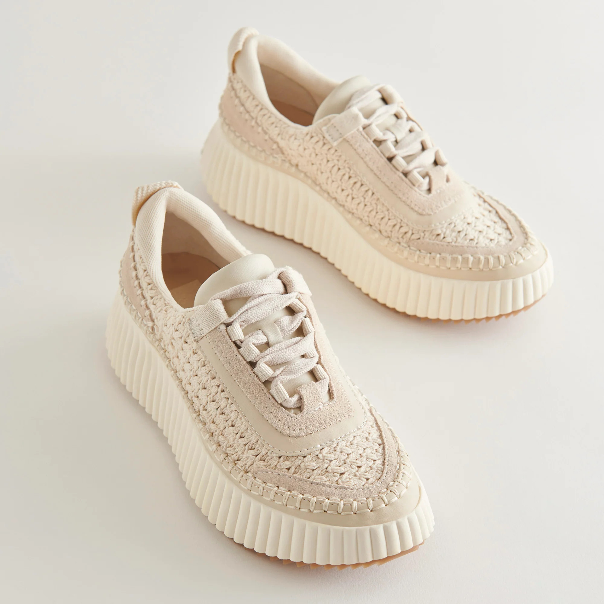 Dolen Sneakers Sandstone Knit | DolceVita.com