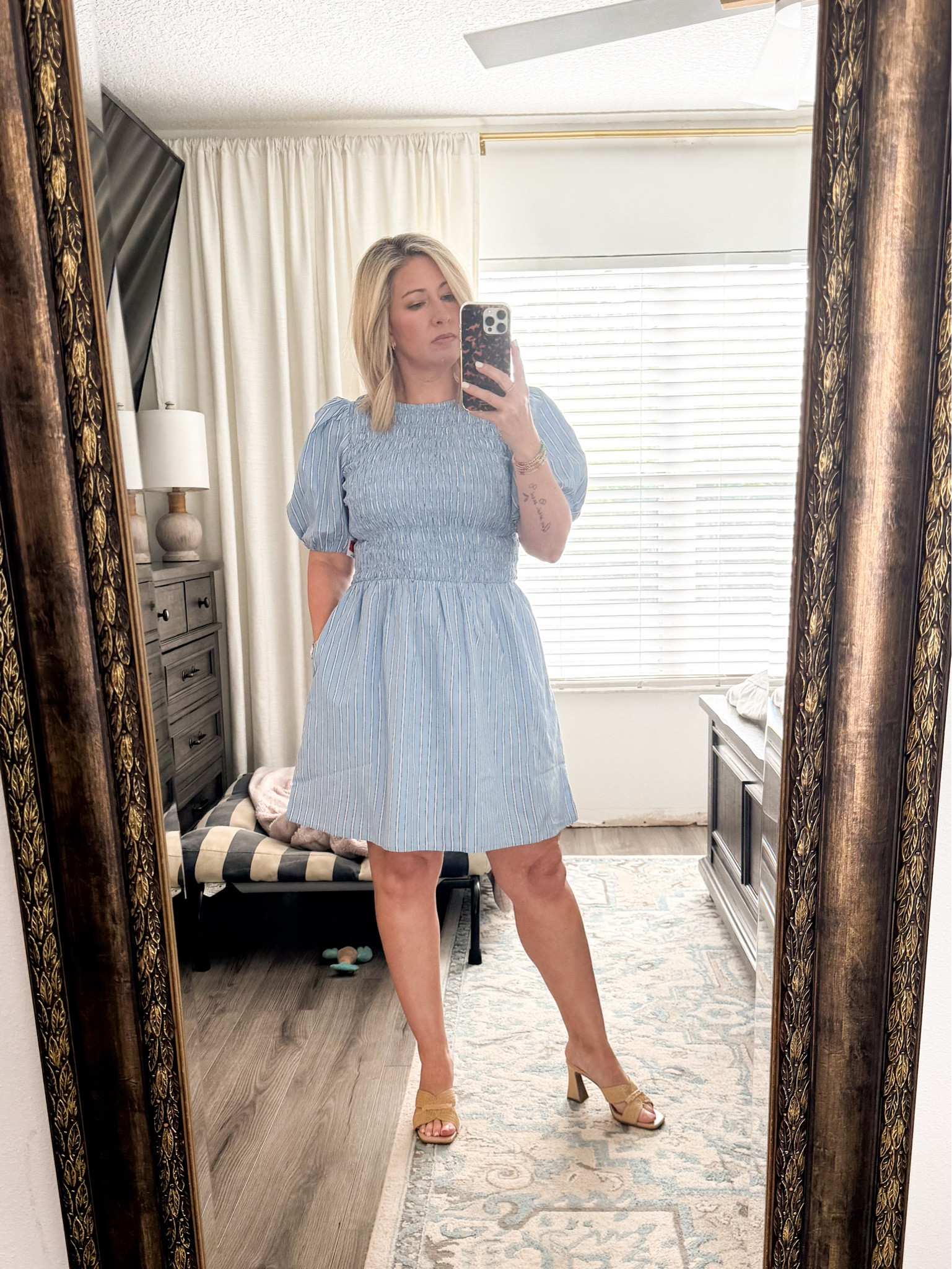 Love the stripes! 

Wearing a size small! 

#LTKOver40 #LTKootd #LTKgrwm