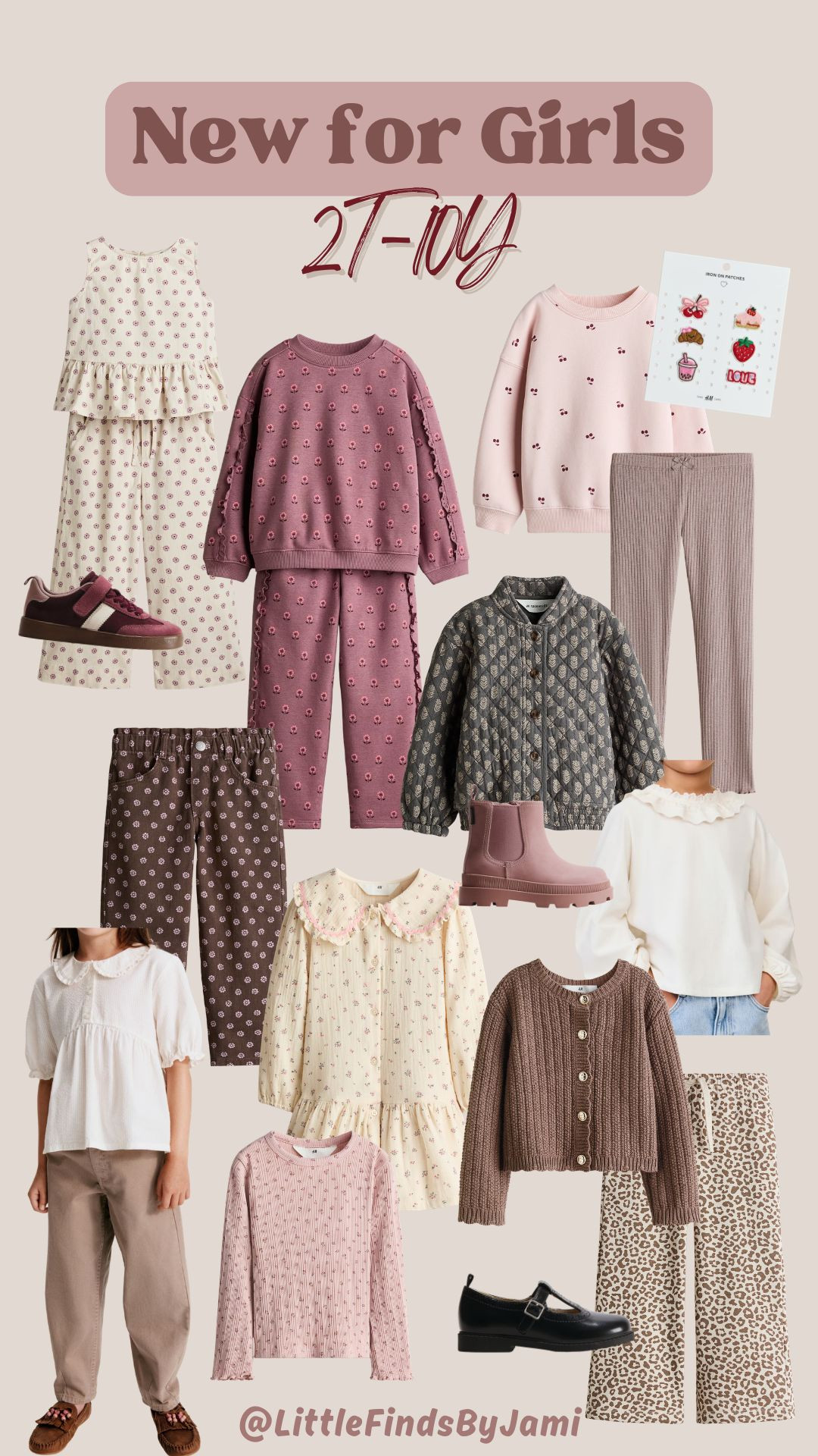 New arrivals for toddler and little girls. Fall winter outfit ideas. Sweat set. Pants. Shoes. Trendy. Sale H&M favorites.

#LTKKids #LTKmomlife #LTKSaleAlert