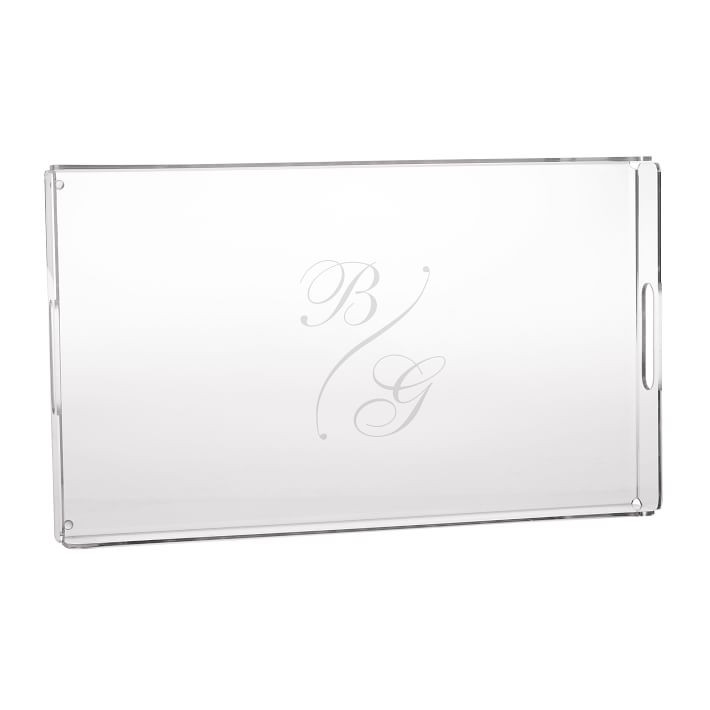 Etched Acrylic Tray | Mark and Graham