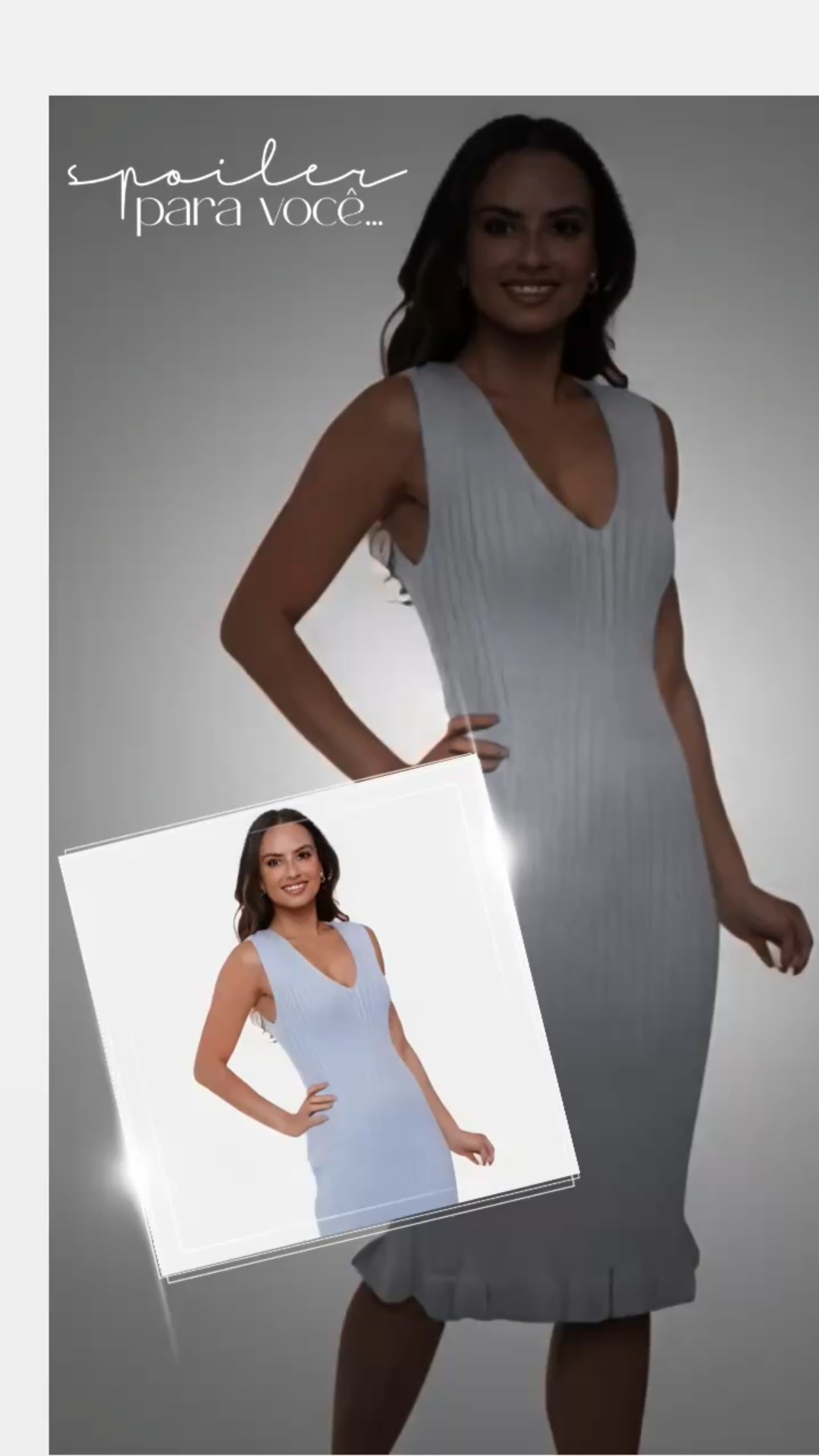 Tricô Vestido Midi Pink Tricot Canelado Regata Decote V e Babado Feminino Azul Claro

#LTKmodamodesta #LTKbrasil #LTKpromo