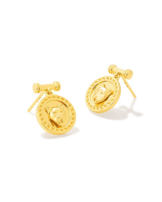 Kimberly Stud Earrings in 18k Gold Vermeil | Kendra Scott