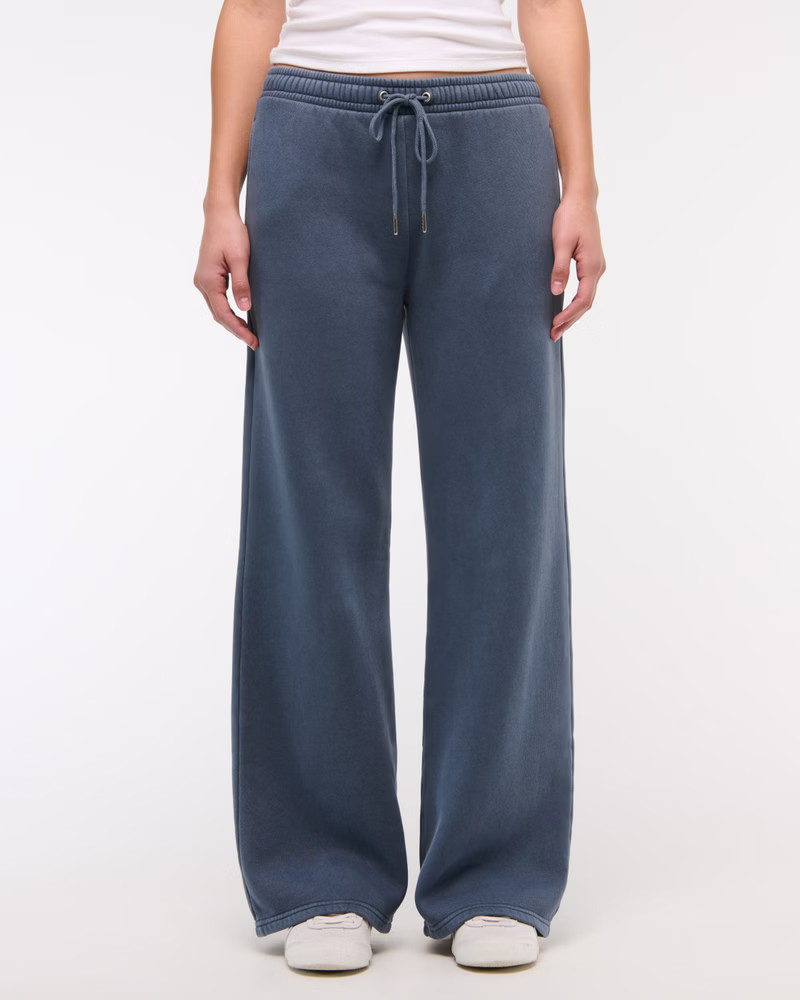 Essential Wide Leg Sunday Sweatpant | Abercrombie & Fitch (US)